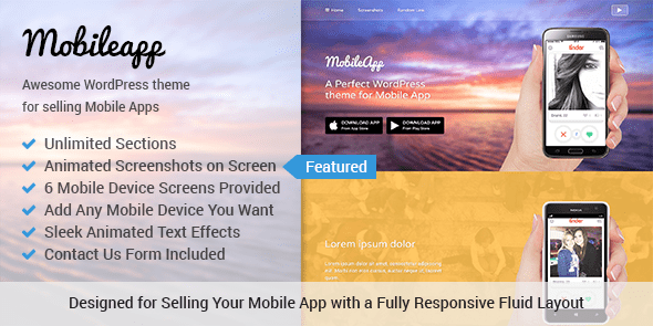 Promote Your Mobile Application or Game With This Powerful App WordPress Theme