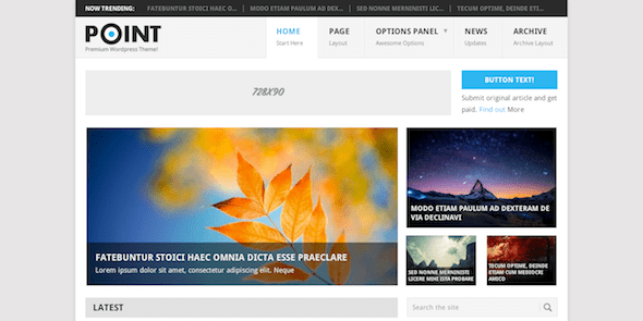 Point Multipurpose Responsive WordPress Theme
