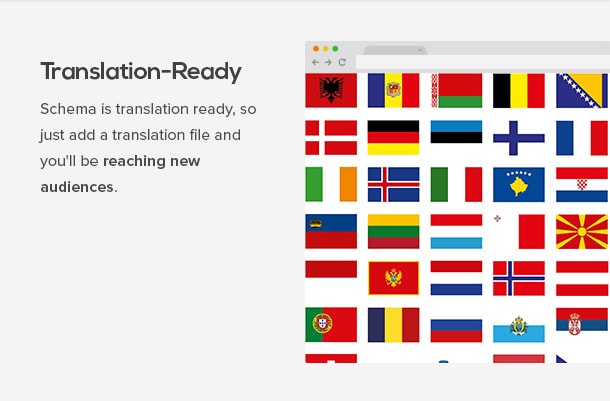 Schema is translation ready, so just add a translation file and you'll be reaching new audiences.