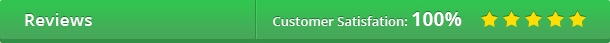 customer satisfaction 100%