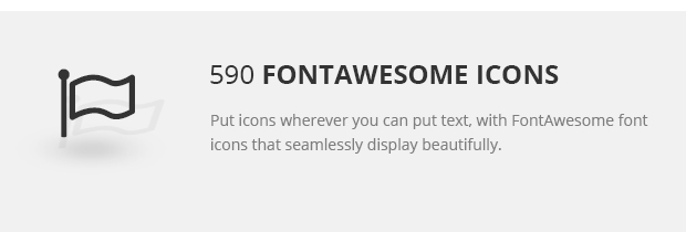 590 FontAwesome Icons