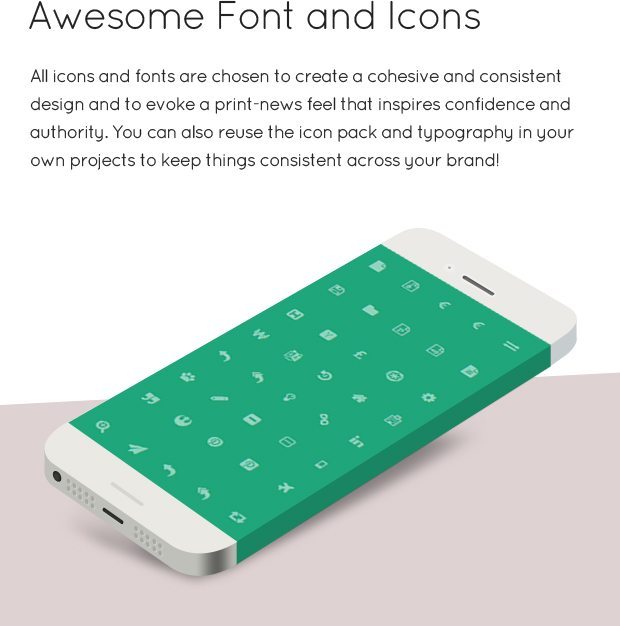 Awesome Font and Icons
