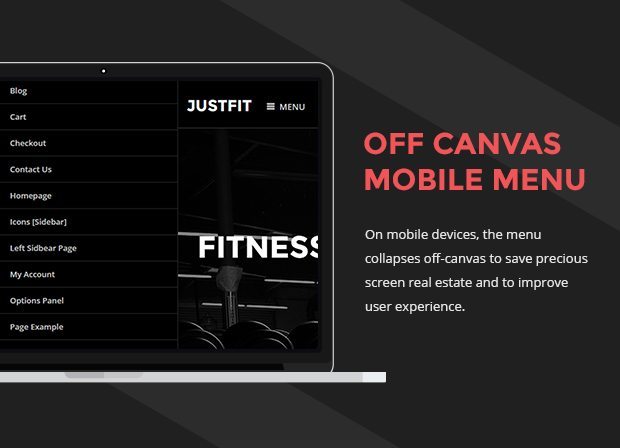 Off Canvas Mobile Menu