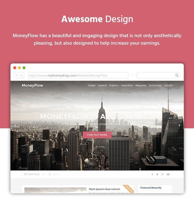 MoneyFlow WordPress Theme
