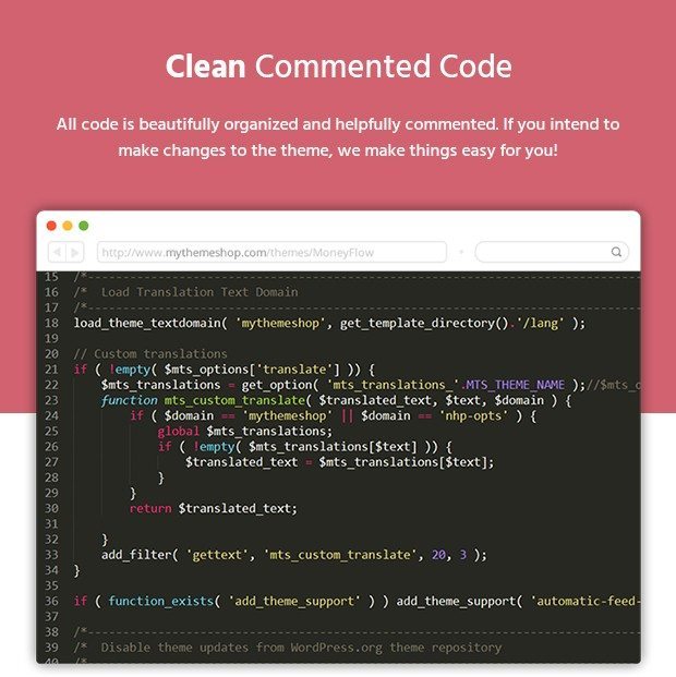 Clean Commented Code