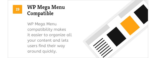 WP Mega Menu Compatible
