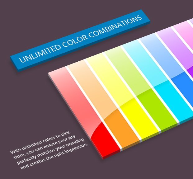 Unlimited Color Combinations