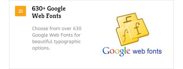 630 Plus Google Web Fonts