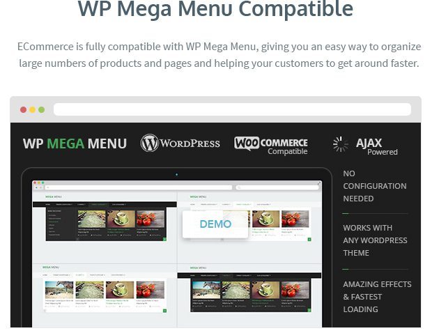 WP Mega Menu Compatible 