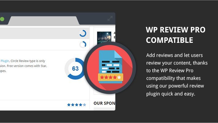 WP Review Pro Compatible