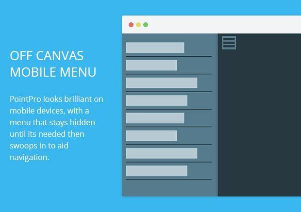 Off Canvas Mobile
Menu