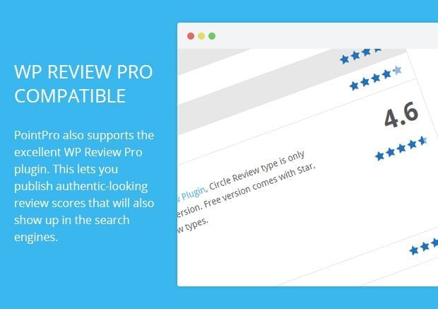 WP Review Pro
Compatible