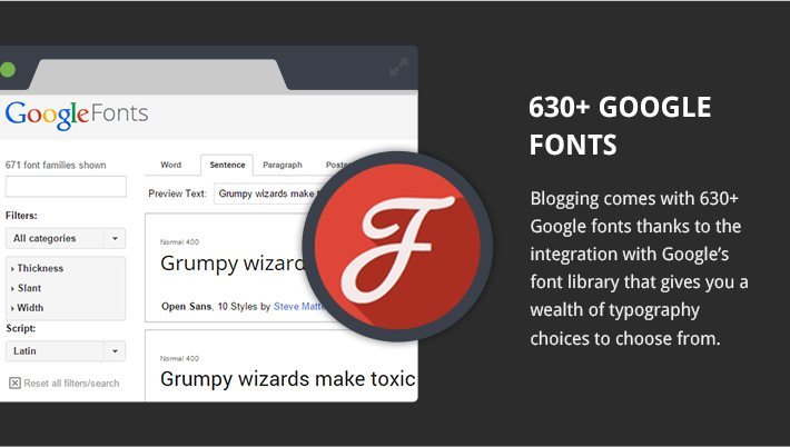 630 Plus Google Fonts