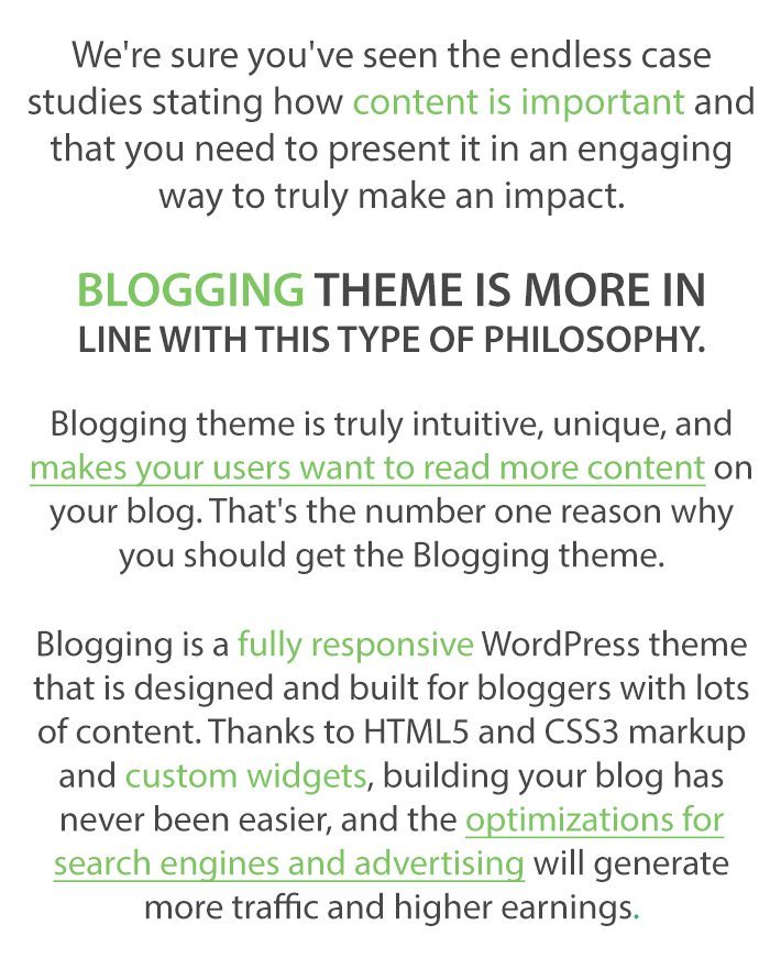 Blogging-Theme-Text