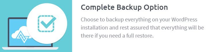 Complete Backup Option
