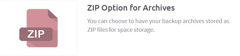 ZIP Option for Archives