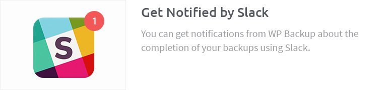 Get Notified by Slack