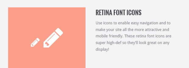 Retina Font Icons