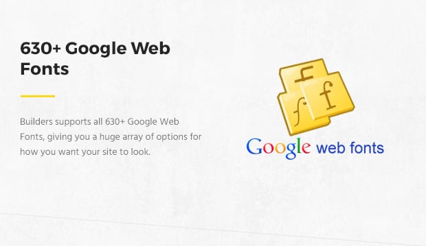630 Google Web Fonts