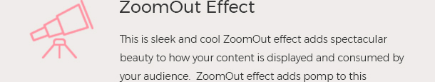 ZoomOut Effect