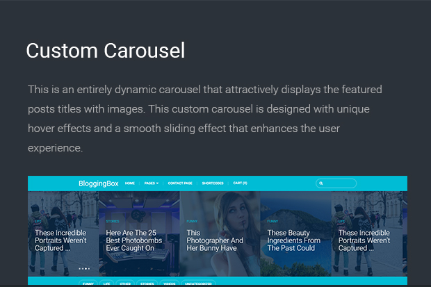 Custom Carousel