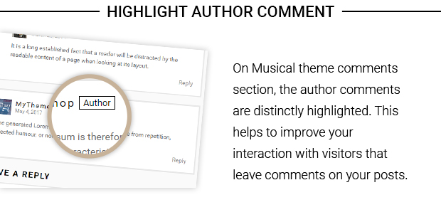 Highlight Author Comment