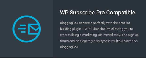 WP Subscribe Pro Compatible