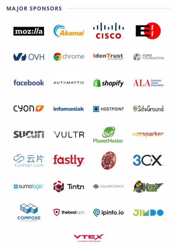 Let'sEncryptSponsors