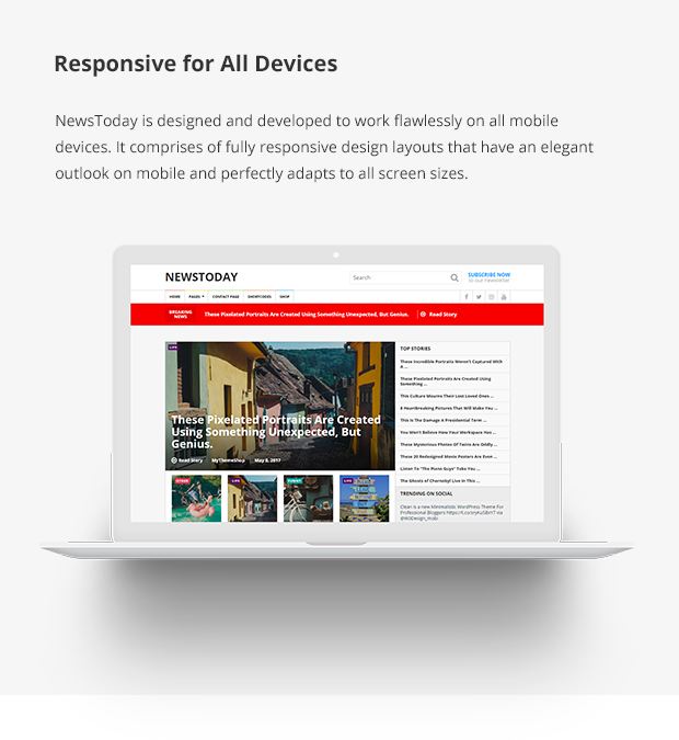Responsive for All Devices