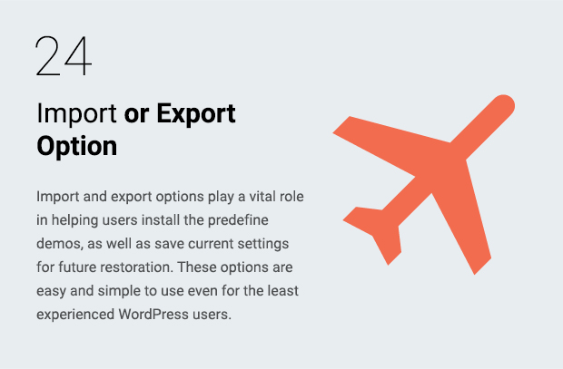 Import or Export Option